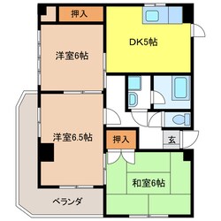 トヨダハイビルの物件間取画像